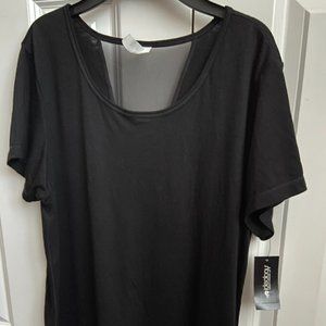 Ideology Women Mesh Back T-Shirt